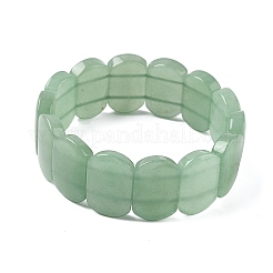 Natural Green Aventurine Beads Stretch Bracelets for Women Men&nbsp;BJEW-I323-02A