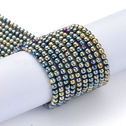 Electroplate Glass Beads Strands&nbsp;EGLA-K014-A-FP08