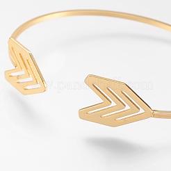 Brass Cuff Bangle&nbsp;BJEW-P168-F05