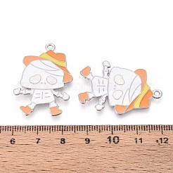 Halloween Theme Alloy Enamel Pendants&nbsp;ENAM-T022-54P-10