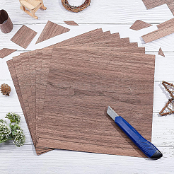 8 Sheets Walnut Wood Sheet&nbsp;DIY-BC0005-38