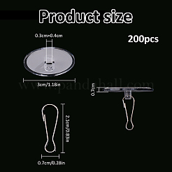 Plastic Self-adhesive Hook Hangers&nbsp;AJEW-WH0709-521