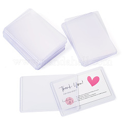 20Pcs PVC Name Card Holders&nbsp;AJEW-TA0001-66