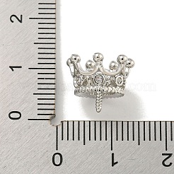 Brass Micro Pave Cubic Zirconia Peg Bails Pendants&nbsp;KKB-L215-040P
