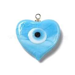 Handmade Lampwork Pendants&nbsp;LAMP-E030-01G-02
