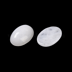 Natural White Jade Cabochons&nbsp;G-B080-01A-27