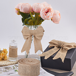 Linen Ribbon&nbsp;DIY-WH0530-67A