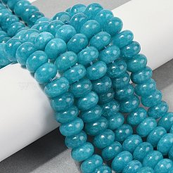Dyed Natural White Jade Beads Strands&nbsp;G-G107-A07-01