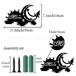 Iron Pendant Decorations&nbsp;HJEW-WH0013-025