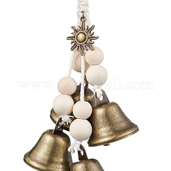Iron Bell Pendant Decoration&nbsp;HJEW-JM02253