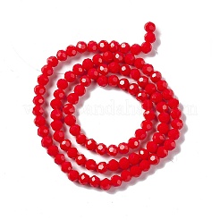 Faceted(32 Facets) Glass Beads Strands&nbsp;LS-EGLA-J042-35B-05