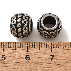 304 Stainless Steel European Beads&nbsp;SA-CBA9DCB-25AS