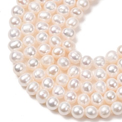 Natural Cultured Freshwater Pearl Beads Strands&nbsp;PA-CBABE82-15F