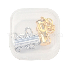 2 Set 2 Style Alloy Magnetic Slide Lock Clasps&nbsp;FIND-YW0001-24