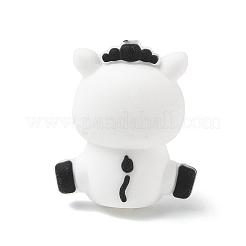 Animal Theme Silicone Beads&nbsp;SIL-E013-03W