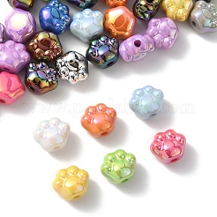 32Pcs UV Plating Acrylic Beads&nbsp;PACR-FS0001-04