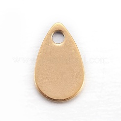 Ion Plating(IP) 304 Stainless Steel Charms&nbsp;STAS-L211-02A-G
