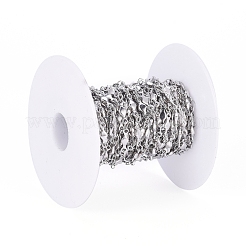 Tarnish Resistant 304 Stainless Steel Link Chains&nbsp;CHS-G014-18P