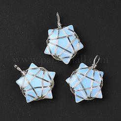 Opalite Pendants&nbsp;G-D458-07P-08-RS