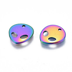 Ion Plating(IP) 201 Stainless Steel Charms&nbsp;X-STAS-S119-136