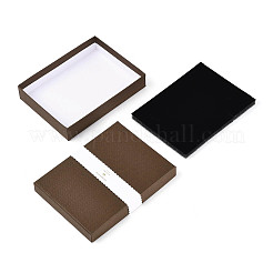 12Pcs 6 Colors Cardboard Jewelry Set Boxes&nbsp;CBOX-N015-05C