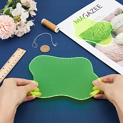 2Pcs 2 Style Acrylic Cup Mats&nbsp;AJEW-GF0008-18