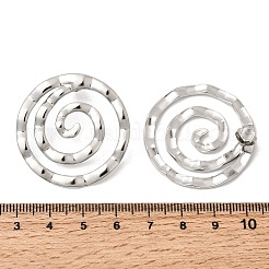 304 Stainless Steel Stud Earrings&nbsp;STAS-H259-04P