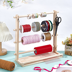 Wood Wrapping Ribbon Display Towers&nbsp;ODIS-WH0038-273