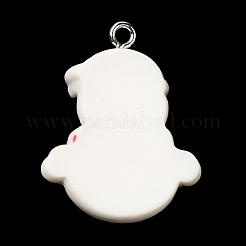 Christmas Opaque Resin Pendants&nbsp;CRES-D016-01H