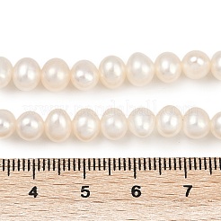 Natural Cultured Pearl Beads Strands&nbsp;PEAR-I007-07R-04