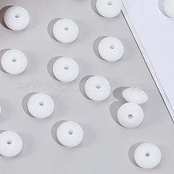 180Pcs Rondelle Silicone Focal Beads&nbsp;SIL-SP0001-20A
