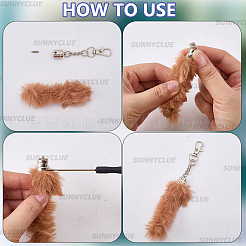 30 Sets 3 Colors Alloy Cord Ends&nbsp;FIND-SC0023-70