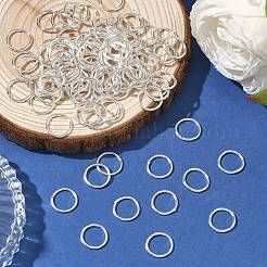 Eco-Friendly Brass Round Rings&nbsp;KK-M165-10mm-02S-RS