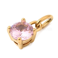 Birthdaystone Theme October 304 Stainless Steel Charms&nbsp;STAS-B128-60G-10