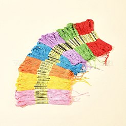 7 Sets 7 Colors Cotton Crochet Threads&nbsp;OCOR-FS0001-02B