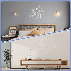 Acrylic Mirror Wall Stickers&nbsp;FIND-WH20019-45C
