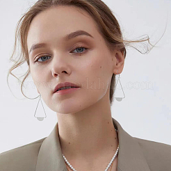 4 Pairs 4 Style Alloy Dangle Earrings for Women&nbsp;EJEW-FI0002-82