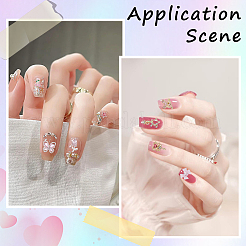 24Pcs Resin & Zinc Alloy Rhinestone Cabochons&nbsp;MRMJ-SP0001-42