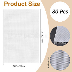 Plastic Mesh Canvas Sheets&nbsp;AJEW-CP0008-79A