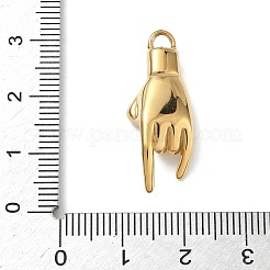304 Stainless Steel Pendants Ion Plating(IP)&nbsp;X-STAS-P423-07G