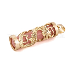 Synthetic Luminous Stone Column Pendants&nbsp;FIND-C058-01G-04