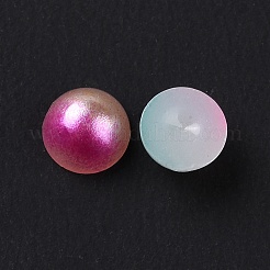 Imitation Pearl Acrylic Cabochons&nbsp;OACR-R063-4mm-M