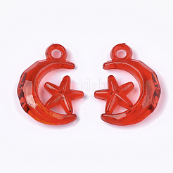 Transparent Acrylic Pendants&nbsp;TACR-S133-020