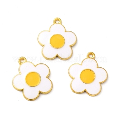 Rack Plating Alloy Enamel Pendants&nbsp;ENAM-F146-10G