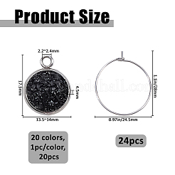 DIY Wine Glass Charm Making Kits&nbsp;DIY-FH0010-29