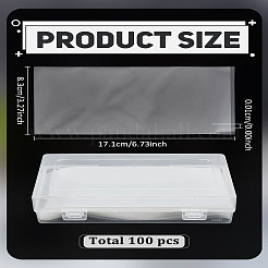 1pc Plastic Commemorative Banknote Storage Boxes&nbsp;AJEW-LP0003-19