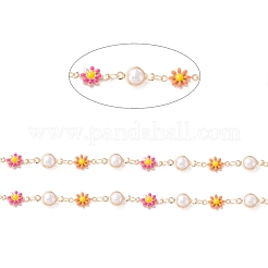 Brass Beaded Chains&nbsp;CHC-K012-04G