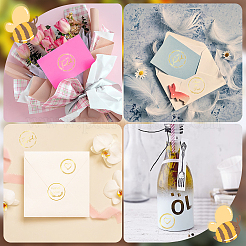 Word Gold Foil Self-adhesive Stickers&nbsp;DIY-WH20001-13H