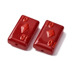 Baking Paint Glass Enamel Beads&nbsp;LAMP-Q045-07I