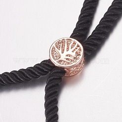 Nylon Twisted Cord Bracelet Making&nbsp;MAK-F019-04RG